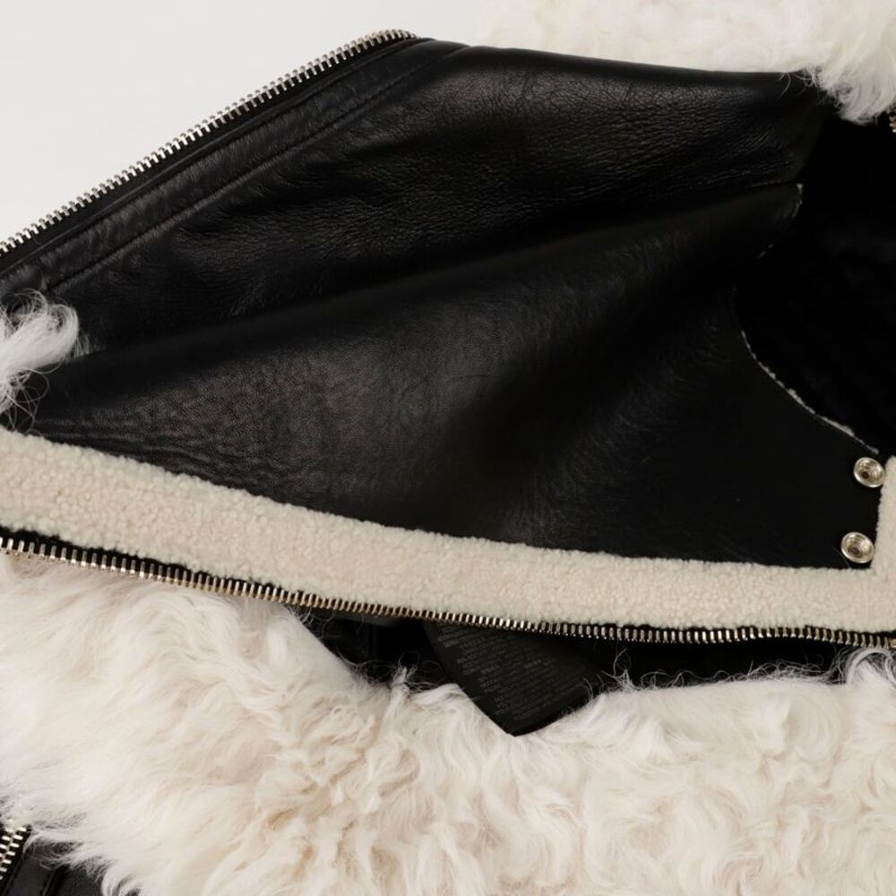 Shearling Rider Jacket Size - Picture 7 of 10